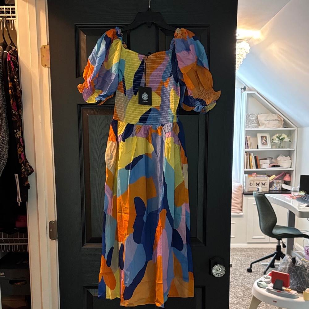 Jessie Zhao Colorful Women's Dress